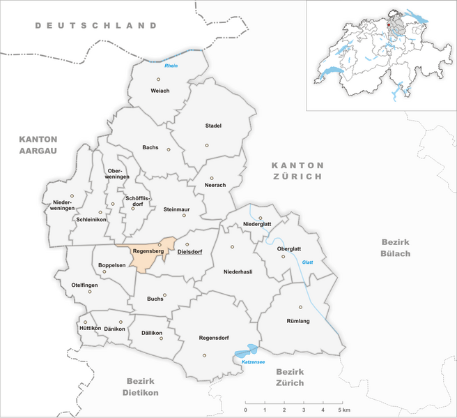 ملف:Karte Gemeinde Regensberg 2007.png