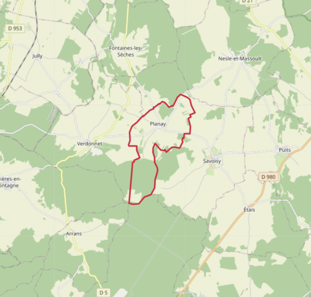 ملف:Planay (Côte-d'Or) OSM 03.png