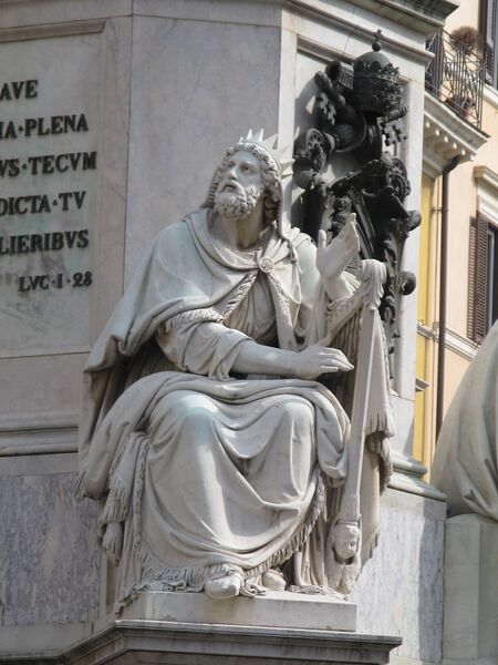 ملف:Adamo Tadolini-David-Colonna dell'Immacolata.jpg