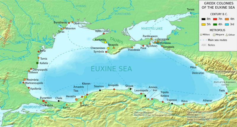 ملف:Greek colonies of the Euxine Sea.svg