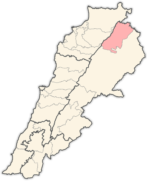 ملف:Lebanon districts Hermel.png