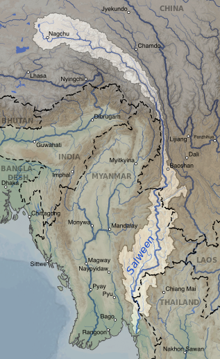 ملف:Salween River basin map.svg