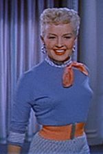 As Loco Dempsey in 20th Century Fox's comedy blockbuster How to Marry a Millionaire (1953), one of her last films.