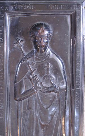 Grabplatte Rudolf von Rheinfelden Detail.JPG