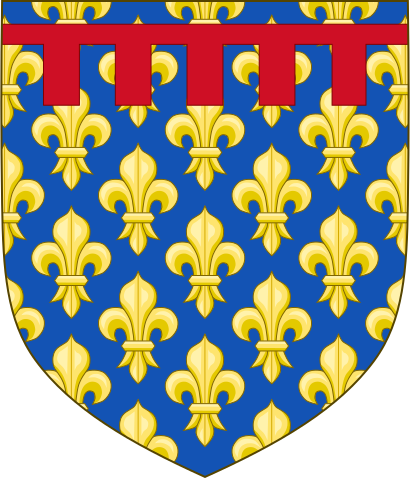 ملف:Arms of Philippe Hurepel.svg