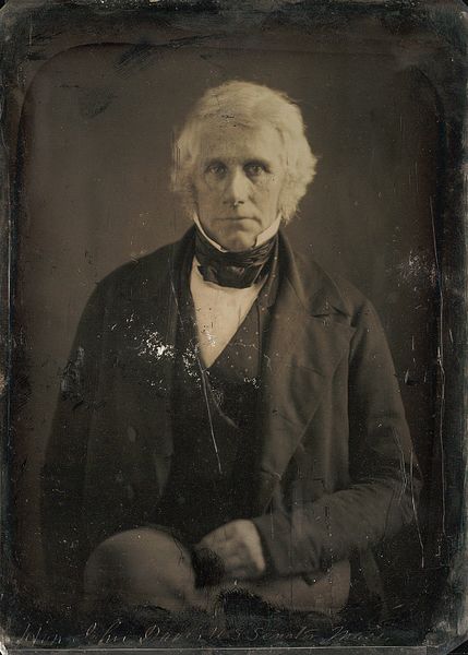 ملف:John Davis daguerreotype by Mathew Brady 1849.jpg
