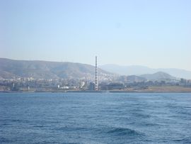 View of Keratsini power station
