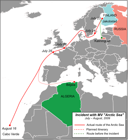 ملف:The incident of the ship Arctic Sea (2009).en.enh.svg