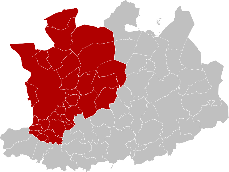ملف:Arrondissement Antwerpen Belgium Map.svg
