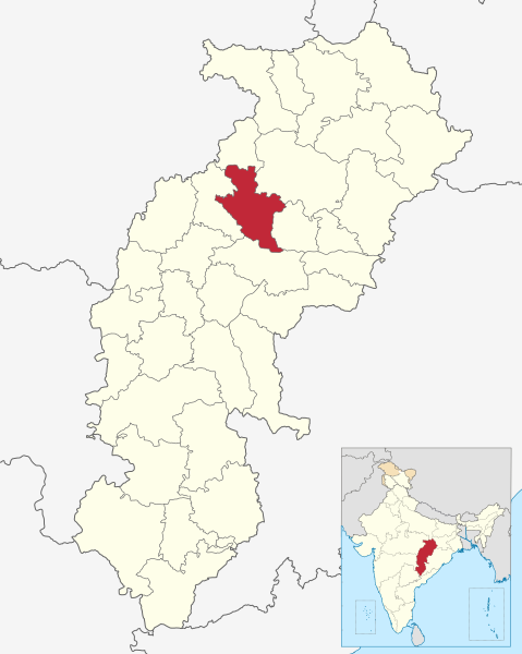ملف:Bilaspur in Chhattisgarh (India).svg