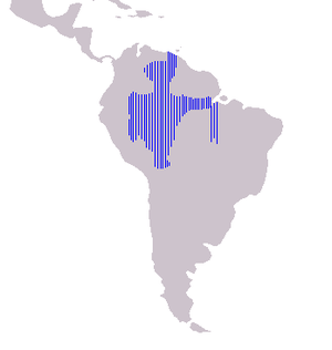 Cetacea range map Amazon River Dolphin.PNG