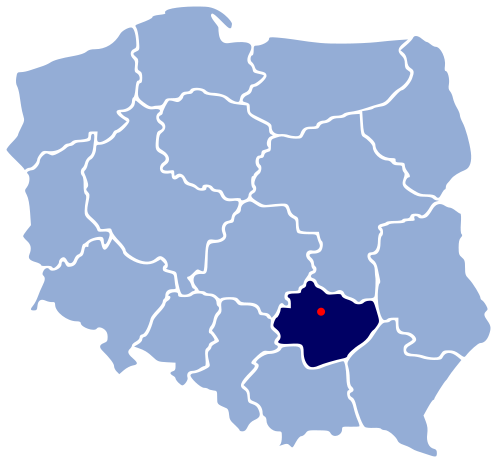 ملف:POL Kielce map.svg