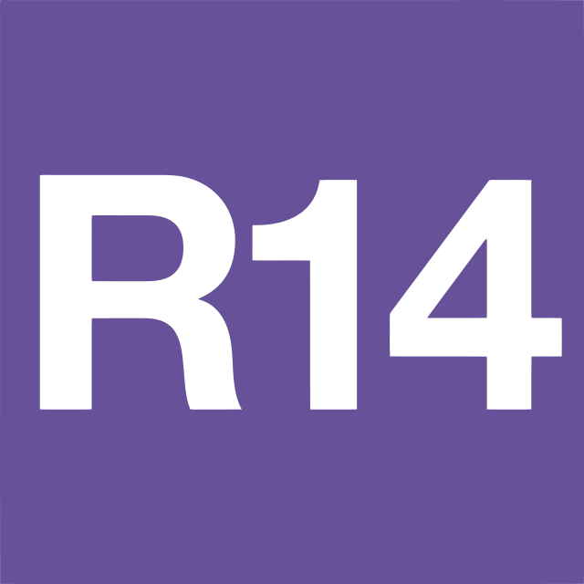ملف:R14 Rodalies de Catalunya.svg - المعرفة
