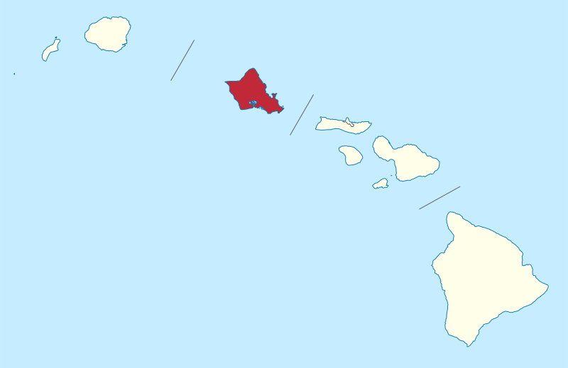 ملف:Honolulu County in Hawaii.svg