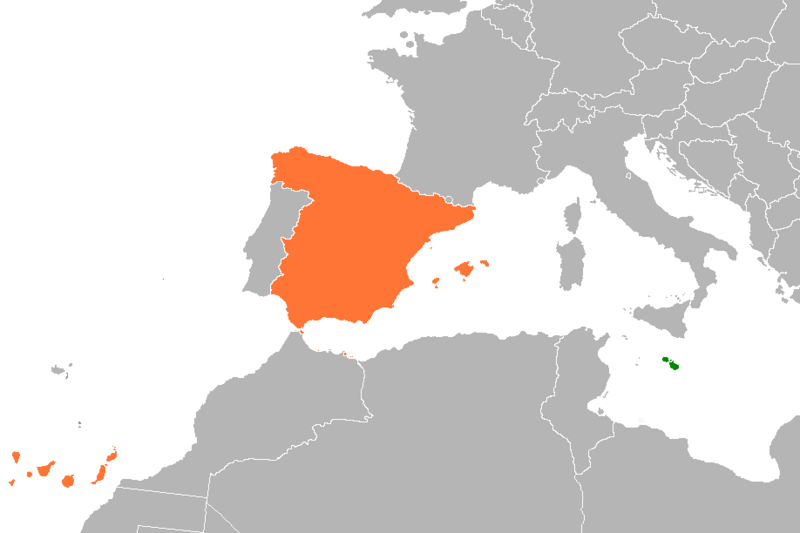 ملف:Malta Spain Locator.png