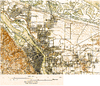 1897 topographic map of Portland shows streets, railroads, and significant differences in the Columbia Slough