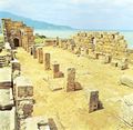 منظر للمنطقة الأثرية في تيبازة