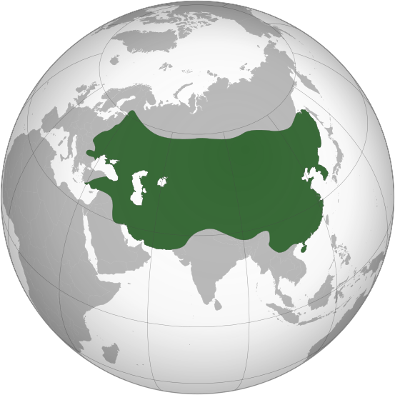 ملف:Mongol Empire (greatest extent).svg