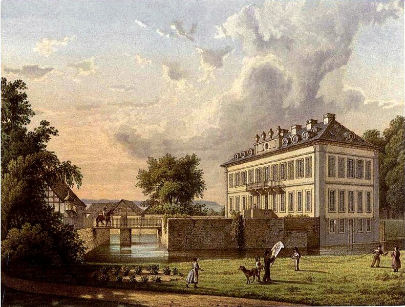 ملف:Rittergut Holzhausen Sammlung Duncker.jpg