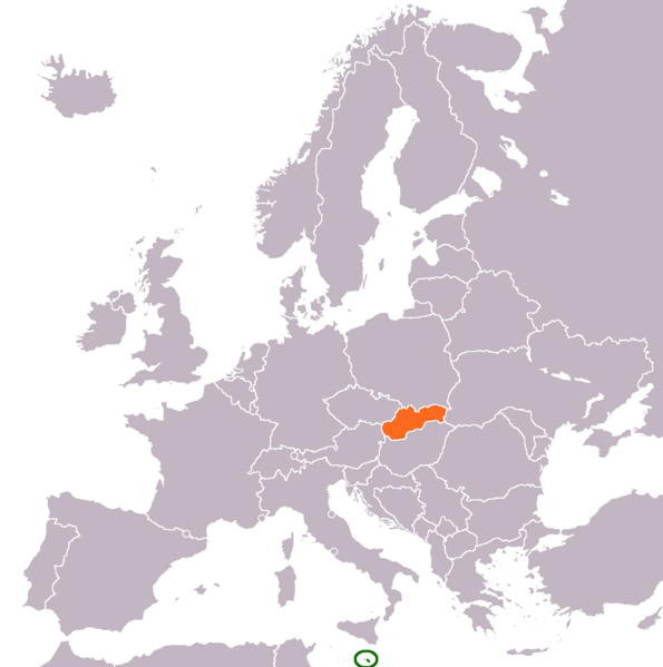 ملف:Malta Slovakia Locator.png