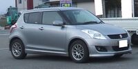 Suzuki Swift RS (pre-facelift; Japan)