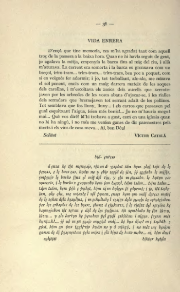 ملف:Textes catalans avec leur transcription phonétique (1915).djvu