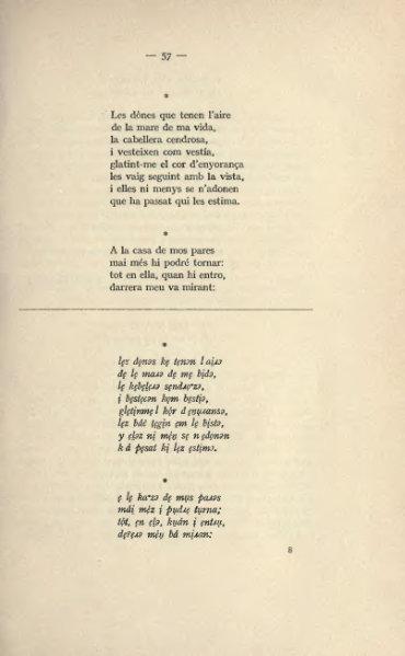 ملف:Textes catalans avec leur transcription phonétique (1915).djvu
