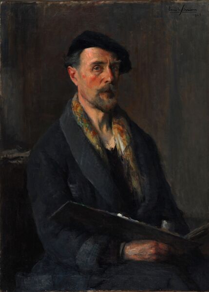 ملف:Autoportrait (Emile Simon).jpg