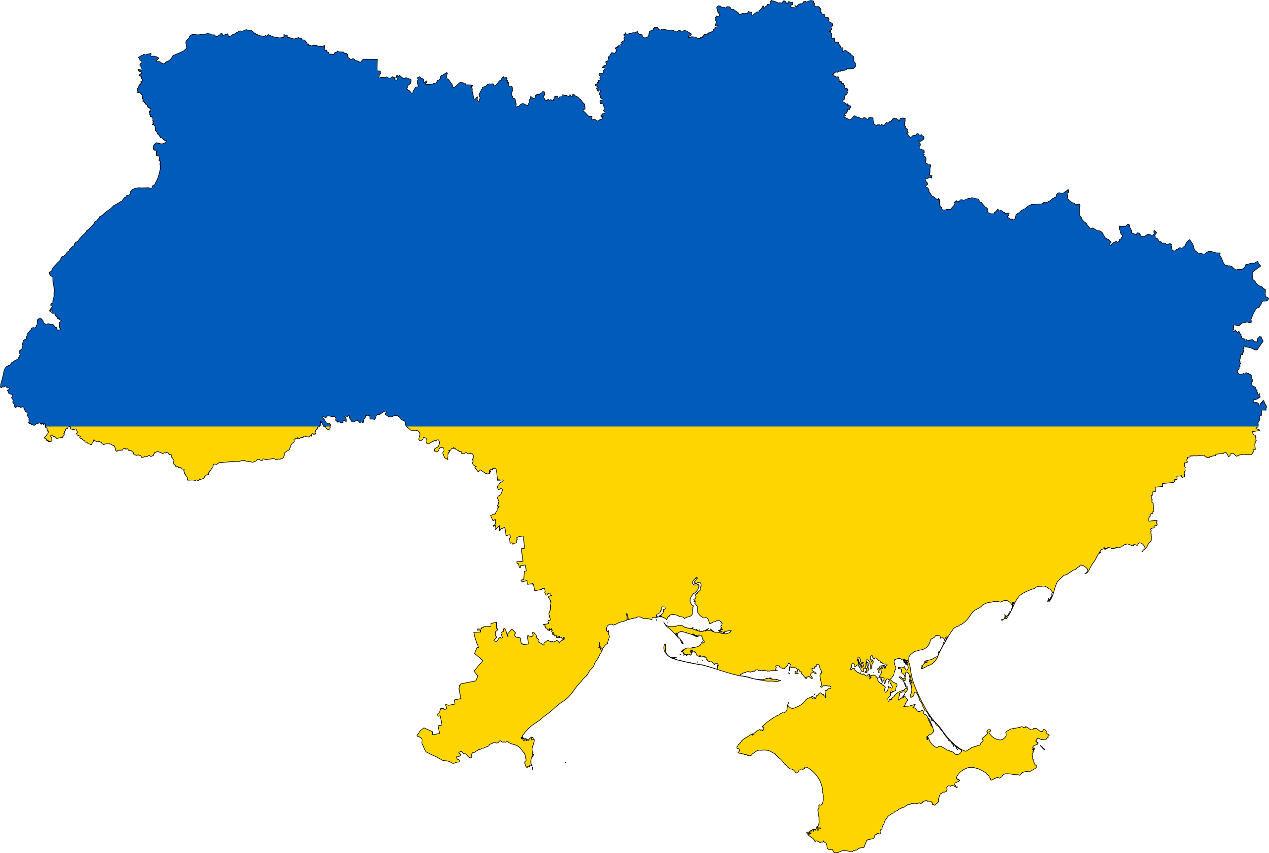 ملف:Ukraine-Flagmap.svg - المعرفة