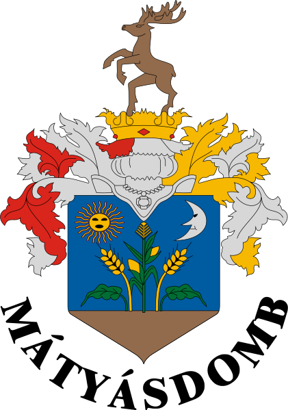 ملف:HUN Mátyásdomb címer.svg