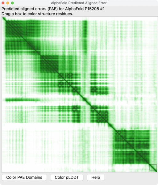 ملف:Predicted Aligned Error.png