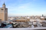 A minaret in North African style