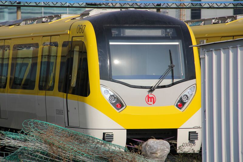 ملف:20211127 杭州地铁3号线列车 浦镇测试.jpg