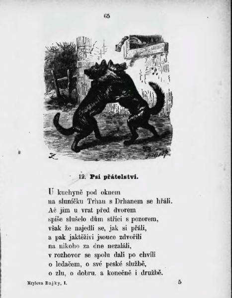 ملف:Bajky Ivana Krylova v devíti knihách, díl I.djvu