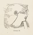 Sketch from temple relief of Thutmose II. Considered a weak ruler, he was married to his sister Hatshepsut. He named Thutmose III, his son as successor to prevent Hatshepsut from gaining the throne. They had a daughter, Neferure.