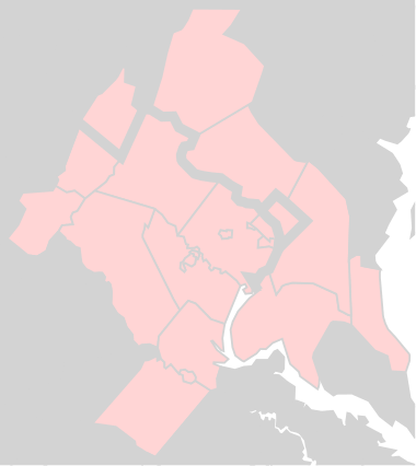 مقاطعة مونتگمري، مريلاند is located in منطقة واشنطن العمرانية