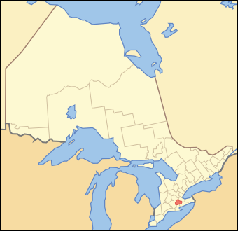 ملف:Map of Ontario BRANT.svg