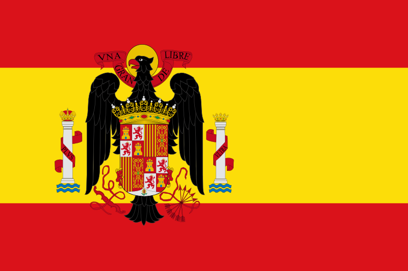 ملف:Flag of Spain (1945–1977).svg