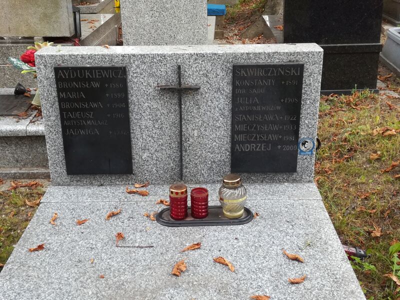 ملف:Grób Tadeusza Ajdukiewicza.jpg