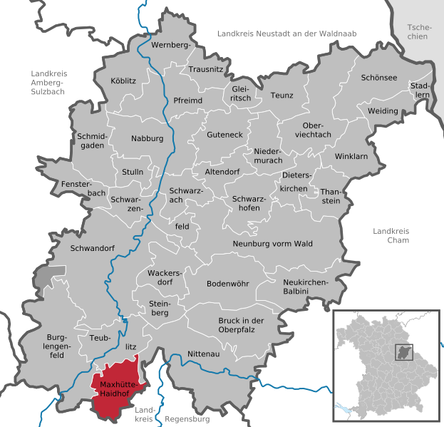 ملف:Maxhütte-Haidhof in SAD.svg