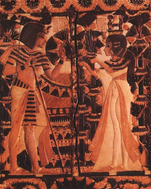 Ankhesenamun, born Ankhesenpaaten, was the wife of Tutankhamun, and daughter of Akhenaten. After her husband's death, she was married to her maternal grandfather Ay.