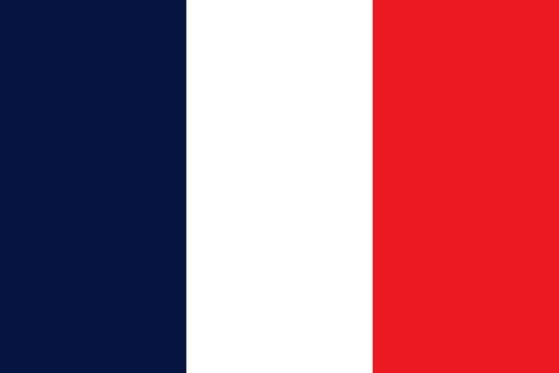 ملف:Flag of France (1958–1976).svg