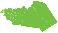 موقع ناحية الحواش في محافظة حمص