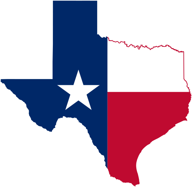 ملف:Texas flag map.svg