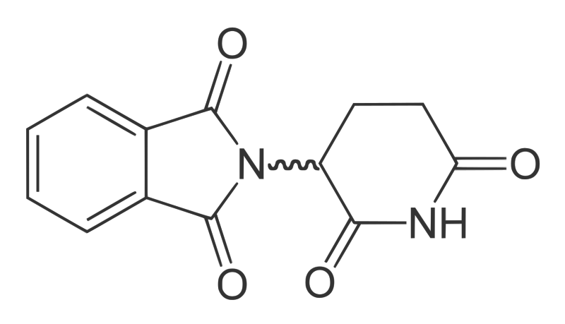 ملف:Thalidomide-2D-skeletal-wavy.svg