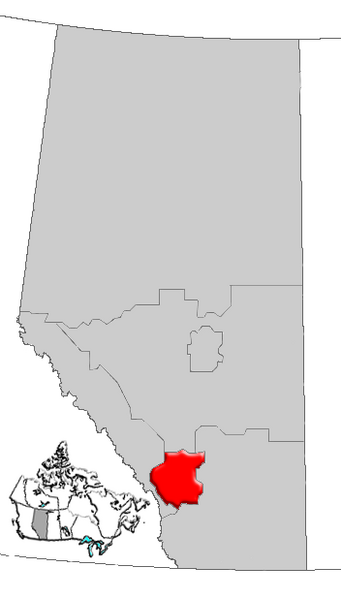 ملف:Alberta-Calgary Region map.png