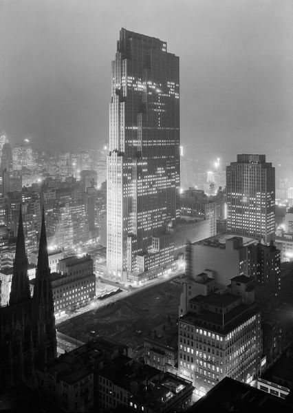 ملف:Rockefeller Center, December 1933.jpg