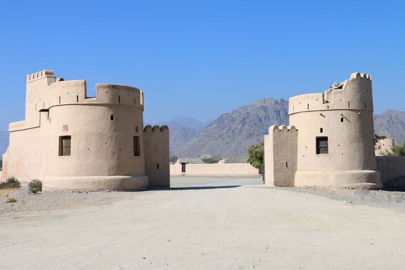 ملف:Fujairah Fort Entrance.jpg