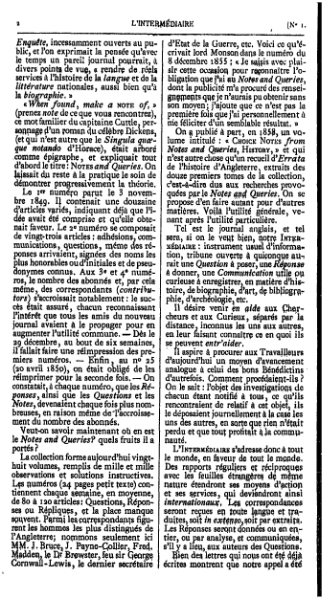 ملف:L’Intermédiaire des chercheurs et curieux, 1864.djvu