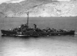 Escort destroyer Bauru.